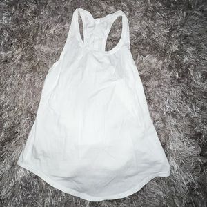 White Lululemon Tank Top Size 4